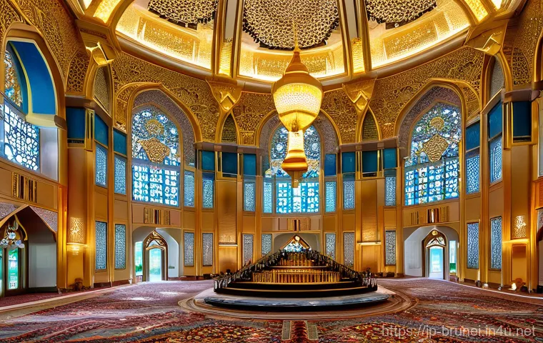 브루나이 이슬람 사원 소개 - **Omar Ali Saifuddien Mosque at Night: Golden Reflection**
A breathtaking night view of the Omar... 브루나이 이슬람 사원 소개 - **Omar Ali Saifuddien Mosque at Night: Golden Reflection**
A breathtaking night view of the Omar...